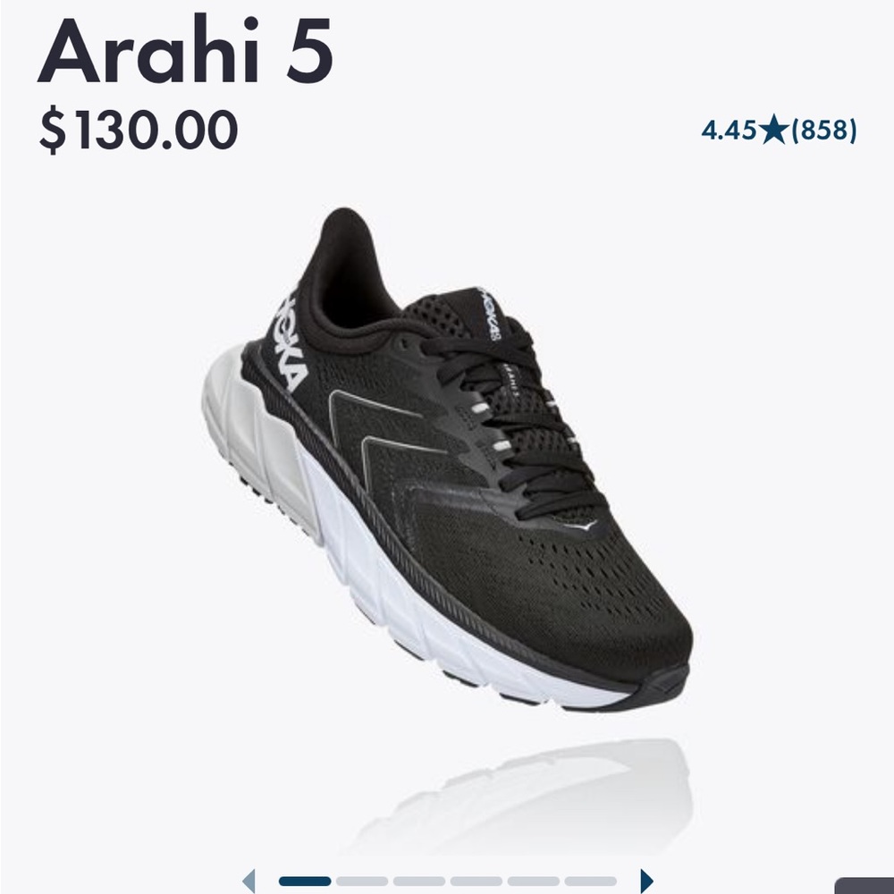 Hoka Women’s Arahi 5 Running Shoe